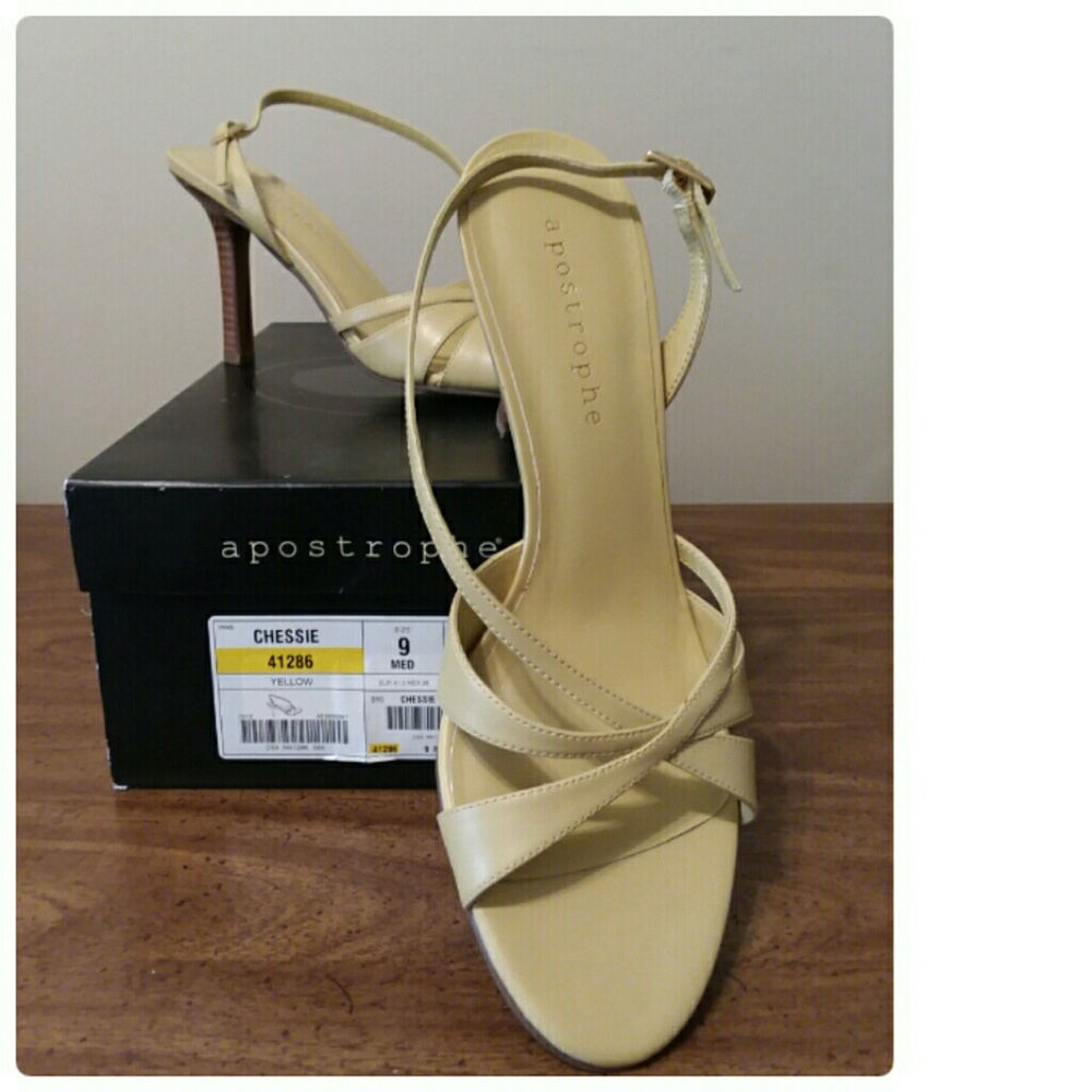 Yellow heels